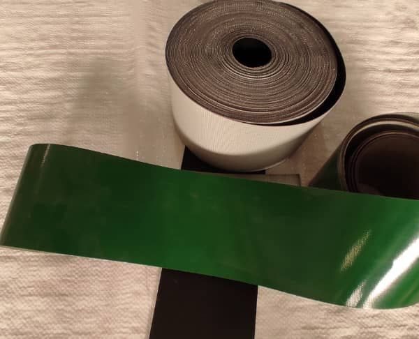 تسمه روی غلطک