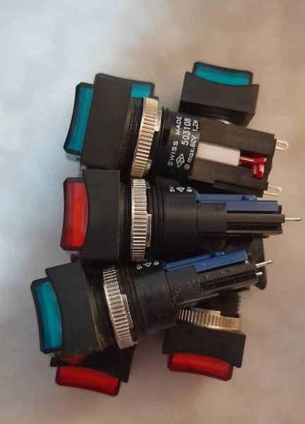 شستی های چراغدار